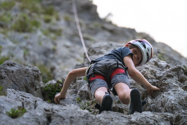 kindergarden rock climbing SLOVENIA