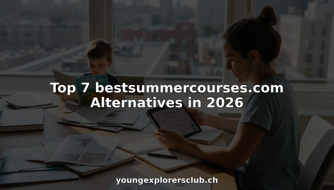 Top 7 bestsummercourses.com Alternatives in 2026 1 Parent comparing summer courses at home