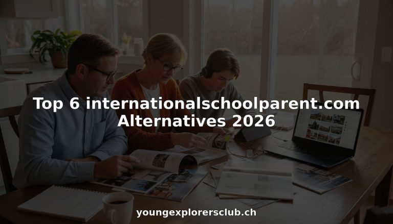Top 6 internationalschoolparent.com Alternatives 2026 5 Family comparing school brochures at kitchen table