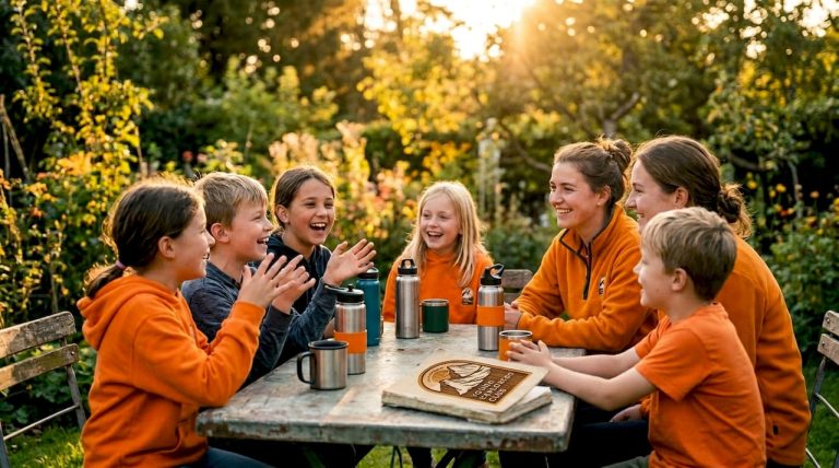 What Is Camp-Based Language Immersion for Kids? 6 Children engaged in language immersion at camp