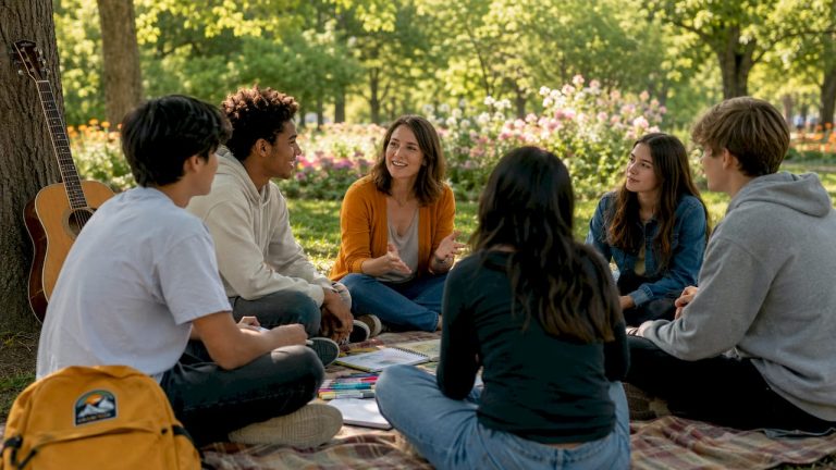 Role of Confidence Building in Teens: 2026 Guide 5 Group of teens in a confidence session